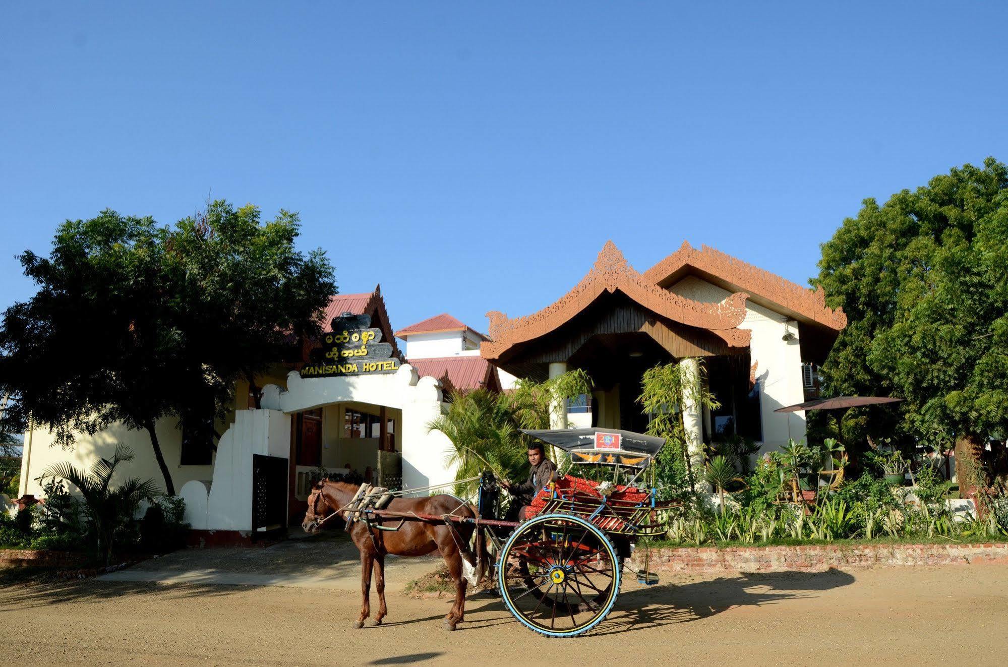 Manisanda Hotel Bagan Exterior foto